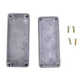 Stomp efeitos pedal gabinete para guitarra 92*38*31mm novos efeitos de guitarra 1590a caixa de alumínio fundido - Image 5