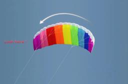 VENDA QUENTE Novo 2.7m Linha Dupla Power Parafoil Kite Boarding/Surf Então Emocionante e Bom Voando - Image 5