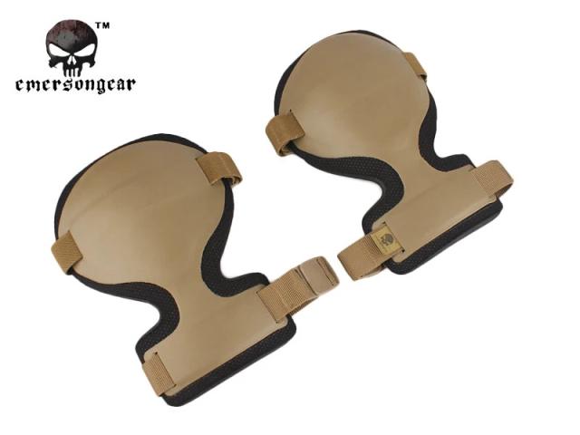 Joelheira de Combate Emersongear Estilo Arco em Alumínio 7071 para Máxima Proteção