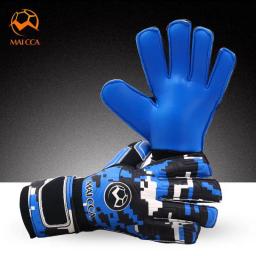 Luvas de látex goleiro espessamento para adultos e crianças, antiderrapagem, treinamento de futebol, proteção contra dedos, jogos de futebol - Image 3