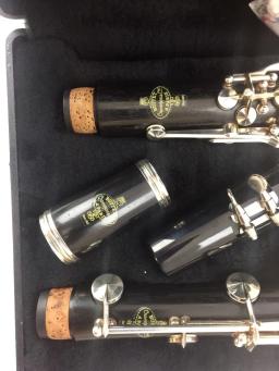Clarinete de madeira profissional intermediário, acessórios peça e elástico para estudantes modelo de baquelite - Image 3