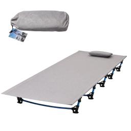 Cama dobrável ultraleve para acampamento, cama com mochila portátil, revestimento para móveis internos, áreas externas, viagem, caminhadas, caça - Image 1