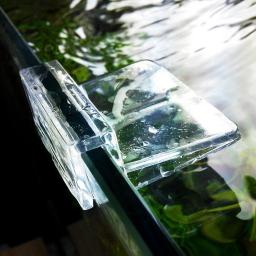 Clear Color Acrílico Aquário Tampa Clipes, Braçadeiras Tampa De Vidro Suporte Titulares, Fish Tank Suprimentos, 4Pcs - Image 5