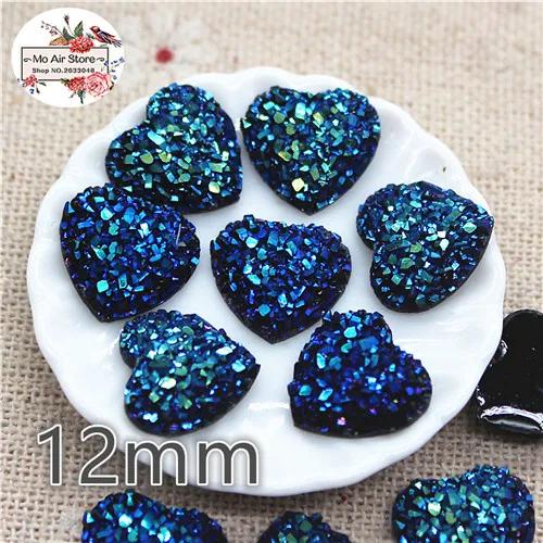 Strass Imitation Traseira Plana Brilhante Prata - 100 Peças de Cabochão para Decoração e DIY de Artesanato 12mm