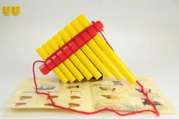 Panflauta de Plástico ABS infantil, Panflauta DIY, Música Pan Flauta, Panpipes Instrumentos Musicais para Crianças e Estudantes, 8 PCs - Image 6