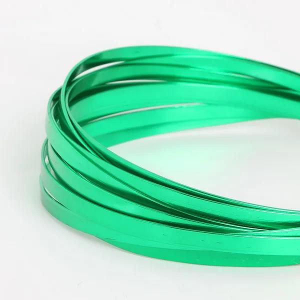 Fio de Alumínio para Floricultura em Cores Variadas, Ideal para Joias DIY e Artesanato, 5x1mm