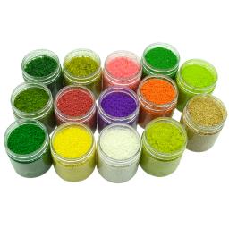Simulação De Grama De Árvore Em Pó, Fabricação De Modelos DIY, Materiais De Árvores, Construção De Arquitetura, Diorama De Cena Militar, 125ml por Garrafa - Image 6