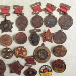 Medalha comemorativa de metal para decoração e artesanato, enviado aleatório da china a cada período de bronze, honor da amizade, 20 peças - Image 3