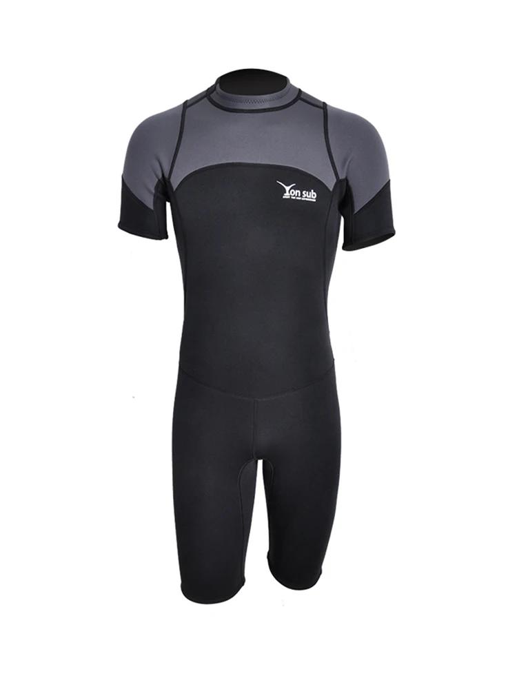 YONSUB-Traje de neoprene masculino, terno de mergulho com mangas longas e curtas, pesca submarina corporal próxima, mergulho, surf, mergulho com snorkel - Image 1