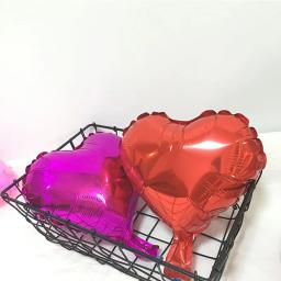 Balões infláveis de alumínio de 10 polegadas, balões de coração, amor, estrela, casamento, de aniversário, decoração de festa, suprimentos, 10 peças - Image 4