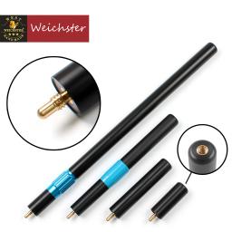 Weichster taco de bilhar snooker, extensões telescópicas longas mini butts 4 modelos a conjunto - Image 1