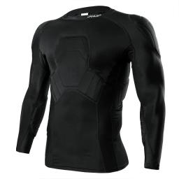 Janus esponja de alta densidade para goleiro de futebol, camiseta protetora anti-colisão, manga longa, ajuste flexível ja528 - Image 1