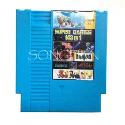 Cartão de cartucho de jogo 143 em 1 superior para console de videogame de 72 pinos e 8 bits cartão retrô com jogo Earthbound Fantasy 1 2 3 Save - Image 2