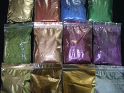 Ouro pó de cobre em pó para pintura revestimento para artesanato coloração para couro nunca desaparecer 50g por pacote frete grátis - Image 3