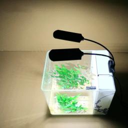 Lâmpada dobrável de aquário para peixes, portátil, ac220v, 10w, 32 led, duas pontas, iluminação, flexível, ângulo de iluminação, branco - Image 6