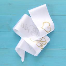Faixa decorativa de cetim com estampas de urso, faixa de ombro para lembrancinha de festa de mamãe bebê, faixa de mão - Image 4