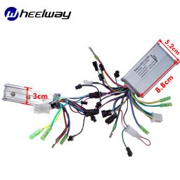 ELWAY36V48V 500W 800W1000W controlador paralelo E kit de conversão de bicicleta para Dual Drive Motor BLDC 2 controlador com LCD - Image 3