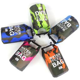 Saco de natação impermeável, saco seco, camuflagem cores, pesca, canoagem, caiaque, armazenamento, deriva, rafting, 2L, 5L, 10L, 15L, 20L, 30L - Image 6