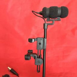 Microfone mu100 + clipe de violino m100v + adaptador de energia fantasma xlr instrumento condensador microfone para instrumentos de vento de violino 6 peças - Image 3