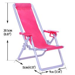 Boia de banho + 1 boia para natação aleatória, anel salva-vidas + 1 boia de praia dobrável rosa, acessórios para boneca barbie - Image 5