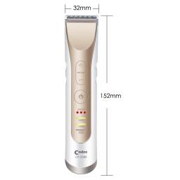 Codos-Cão profissional aparador de pêlos, Pet Clipper, recarregável Cat Shaver, aliciamento elétrico, corte de cabelo máquina, cortador de aço, CP3380 - Image 4
