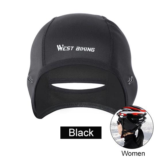 Capacete Térmico Windproof de Inverno WEST BIKING para Ciclistas e Esquiadores - Fleece Confortável para Homens e Mulheres