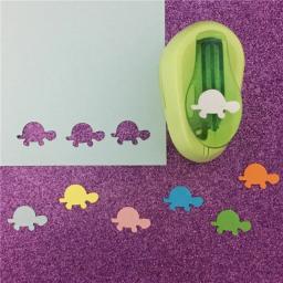 1 ''/2.4cm perfurador em forma de tartaruga, perfurador de artesanato para scrapbooking, cortador de papel para crianças, ferramenta de gravação em relevo - Image 4