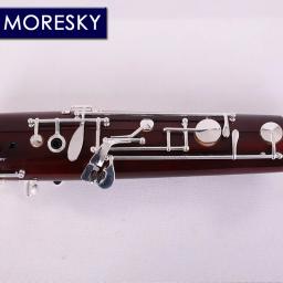 MORESKY-Professional C Tone Fagote, Cupronickel, Silver Key Bege Corpo - Image 5