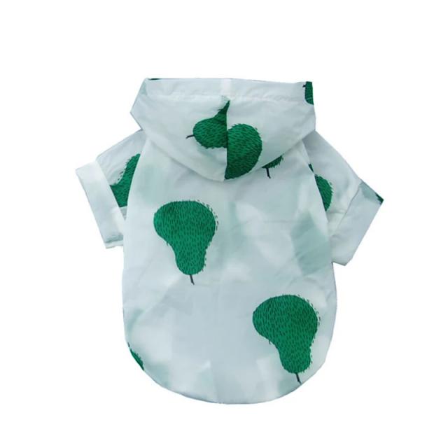 Capa de Chuva e Hoodie Solar para Cães e Gatos - Roupas Confortáveis e Estilosas para o Verão