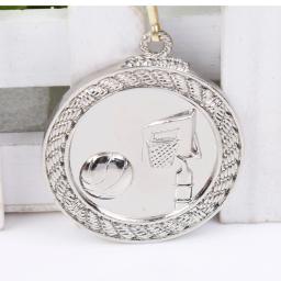 Medalha de basquete, medalha de escola de ouro, bronze e prata, capacidade de comunicação honra/desenvolvimento de autoconfiança 5.0 cm - Image 4