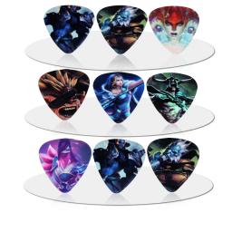 Soach mix de palhetas para guitarra, mais novas palhetas de desenho animado de 0.46mm de espessura, acessórios para guitarra, ukulele e baixo, 50 peças - Image 4