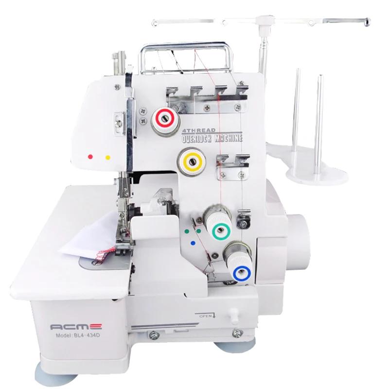 Overlock elétrica multifuncional máquina de costura, máquina Overedge, Desktop, Três-Track, Quatro-Track Overcast - Image 1