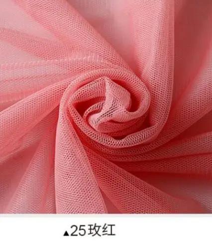 Tule de Malha Versátil para Costura DIY: Perfeito para Saias de Verão, Mosquiteiros, Véus e Vestidos de Noiva - Disponível em 3, 5 e 10 Jardas