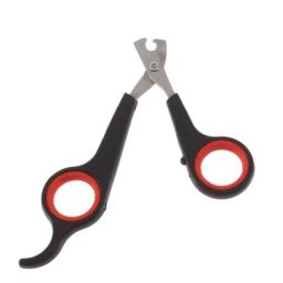 12cm coelho unha do animal de estimação prego tesoura cortador gato garra toe ferramenta aparador clipper grooming pata animal gerbid pássaro papagaio tesoura - Image 1