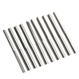 10 peças 3.175*3.0*22mm 2 flauta reta faca cnc roteador bits, cortadores em madeira, escultura em espuma, madeira compensada, mdf, pvc - Image 1