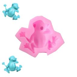 Molde de silicone para bolos, forma de sapo para chocolates, utensílios de cozimento, pudim, sobremesa, decoração de bolo, chocolates, sabão, 1 peça - Image 2