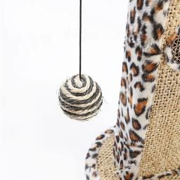 Arranhador para gatos tipo árvore, brinquedo para gatos com bola, sisal para arranhar - Image 2