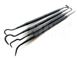 Armiyo-airsoft dupla terminou nylon pick set, ferramenta de limpeza, cano da arma, acessórios, comprimento 205mm, 4 pcs/set - Image 4