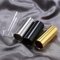 60mm de alta guitarra barra corrediça aço inoxidável metal/corrediças dedo vidro para guitarra ukulele instrumentos cordas acessórios guitarra - Image 5