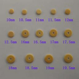 Double Skin Flute Pads, tamanho individual, 10mm a 19,5mm, 10 Pcs Lot - Image 1