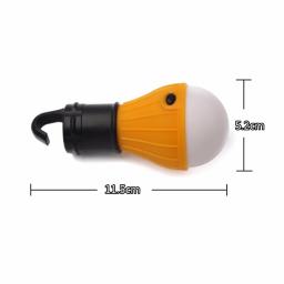 Lanterna led portátil para acampamento, lâmpada para camping, barraca, pesca, 4 cores, bateria aaa, 1 peça - Image 4