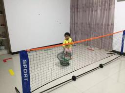 Portátil e ajustável Badminton Voleibol Net com Stands, Rede de tênis dobrável com moldura, exterior e interior, 3.1*1.5 m, F2034 - Image 2
