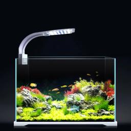 Tanque de Peixes de Aquário LEVOU Luz Clip-on 5 W/10 W/15 W LEVOU As Plantas Crescem Luzes aquáticos de Água Doce Do Aquário Lâmpadas À Prova D' Água 220 V Plugue DA UE - Image 1