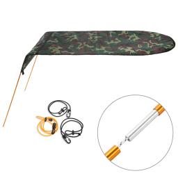 Caiaque Barco Canoa Sun Shade Canopy, Proteção de teto para única pessoa, Telhado para esportes aquáticos - Image 2