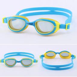 Baleia-óculos de natação profissional para crianças, óculos para esportes aquáticos, ajustáveis, à prova d'água, para nadar - Image 5