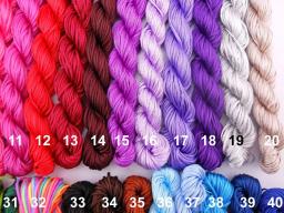 Fio trançado de nylon para artesanato, linha de fio trançado para macrame com nó, 600 jardas - Image 3