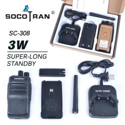 UHF Handheld Radio Comunicador, Transceptor Portátil para Comercial e Negócios, Estação de Rádio em Dois Sentidos, 400-470MHz - Image 5