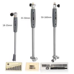 Medidor de diâmetro interno com sonda, haste de medição, 0.01mm, acessórios indicadores, ferramenta de medição, 10mm, 18mm, 35mm, 50mm, 160mm - Image 1