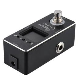 Mini afinador de guitarra cromática True Bypass, display LCD, pedal para baixo, acessórios de guitarra - Image 5