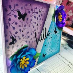Molde de corte de metal de flor, 8 peças, molde de flores, scrapbook, papel, artesanato, faca, molde, lâmina, estêncil, cortador - Image 4